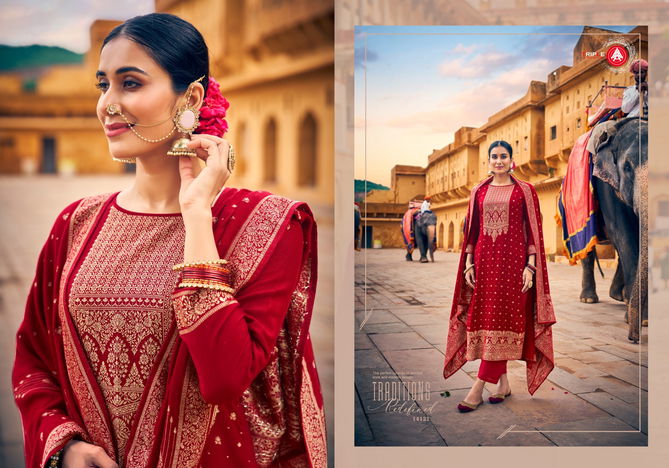 Maharaja By Triple Aaa Viscose Pashmina Dress Material Wholesale Price In Surat